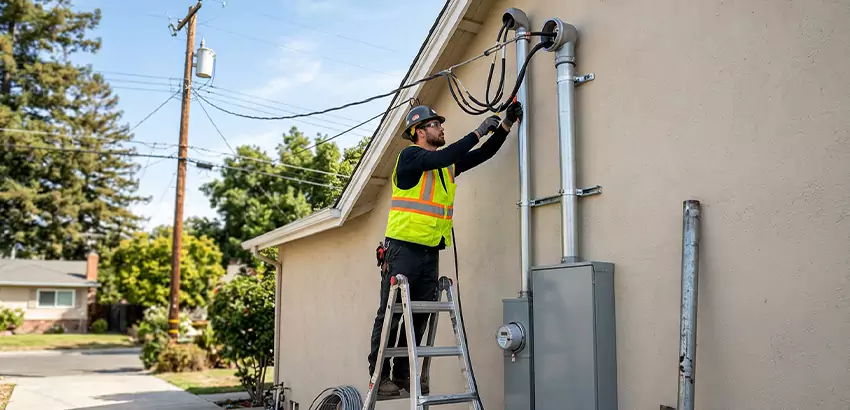 Electrical Service Entrance and Mast Upgrade in Rogers