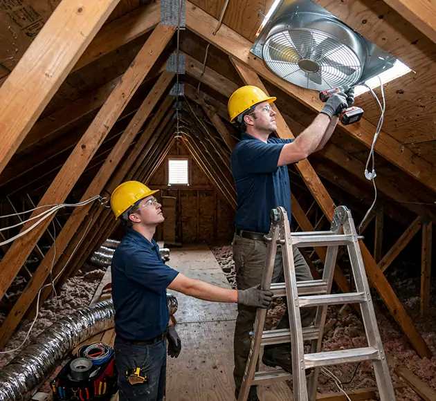 Professional Attic Fan Installation: Your Local Ventilation Team in Rogers, AR